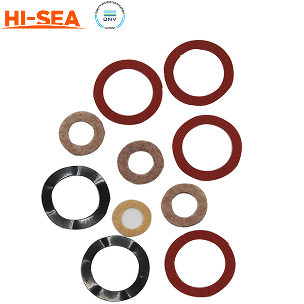 Red Steel Paper Gasket